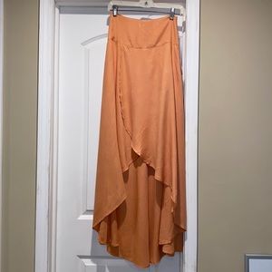 NWT Apricot O’Neill High Low Skirt, XS